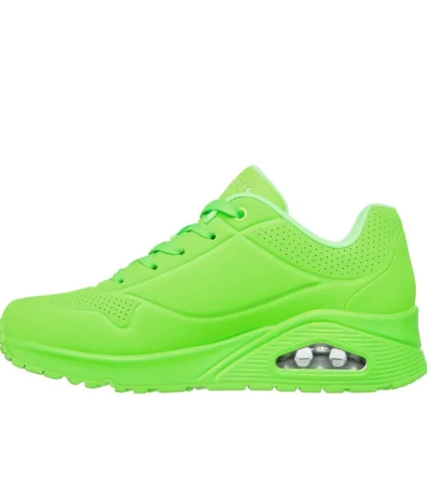 DAMES SKECHERS 73667 Uno Night Shades Lime Green