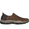 Heren SKECHERS 204810/CDB Respected-Elgin Dark brown