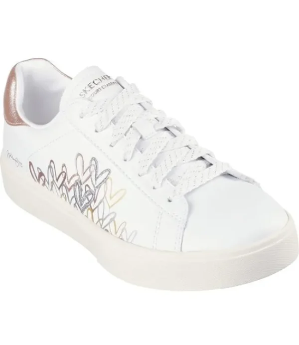 DAMES SKECHERS Eden Gl hearts 185129/WMLT White