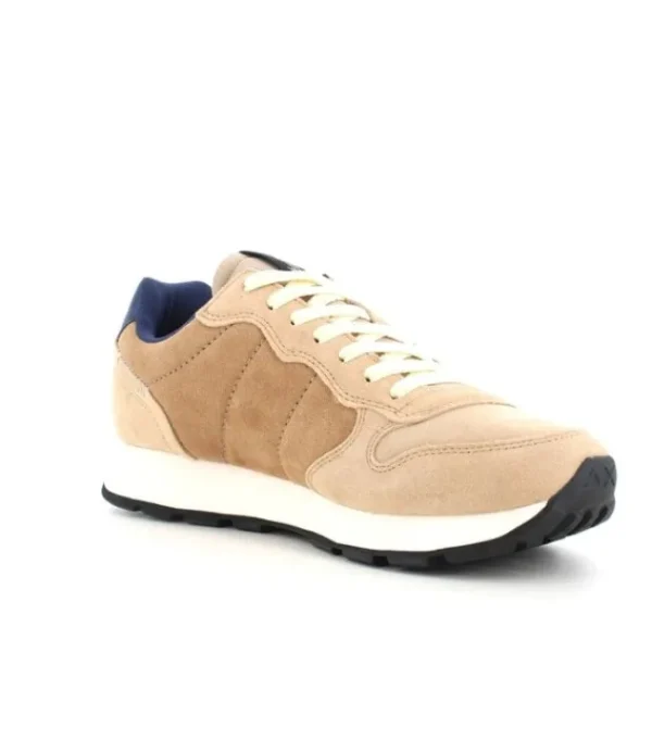 Heren SUN68 Tom Suede Z43106 7716 Beige Scuro/Beige 1015