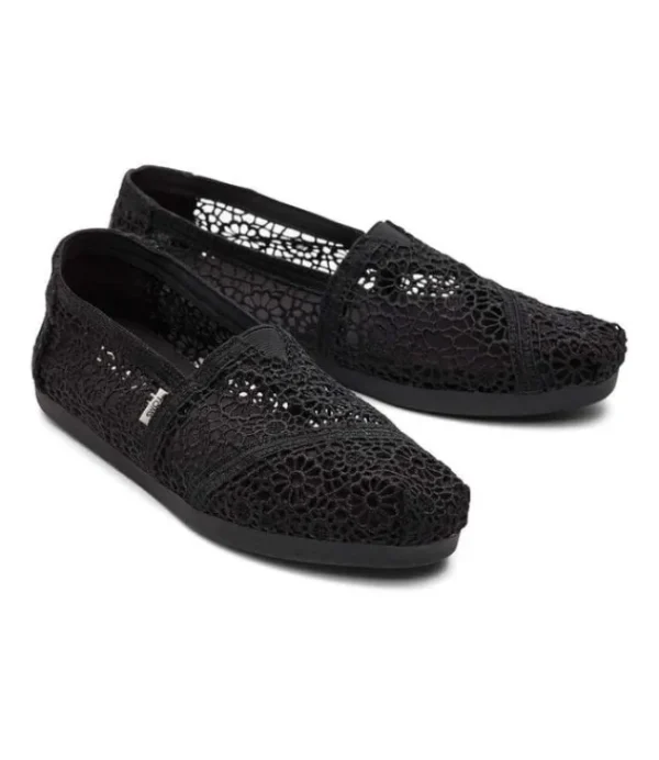 DAMES TOMS Alpargata 10016254 Black Moroccan 3162