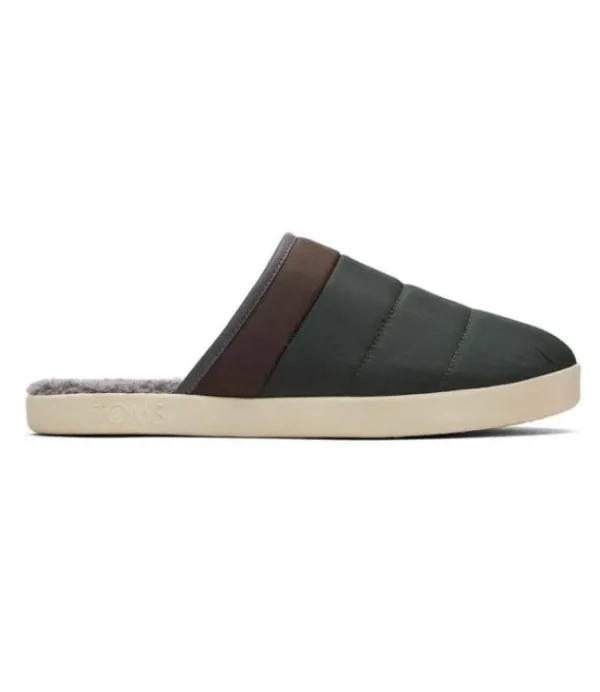 Heren TOMS herenpantoffel harbor deep forest matte ripstop 10016929