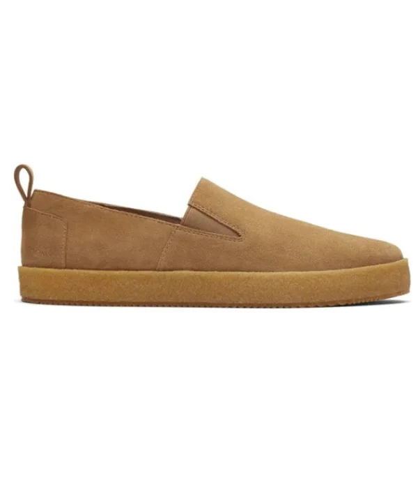 Heren TOMS lowden toffee suede 10017642