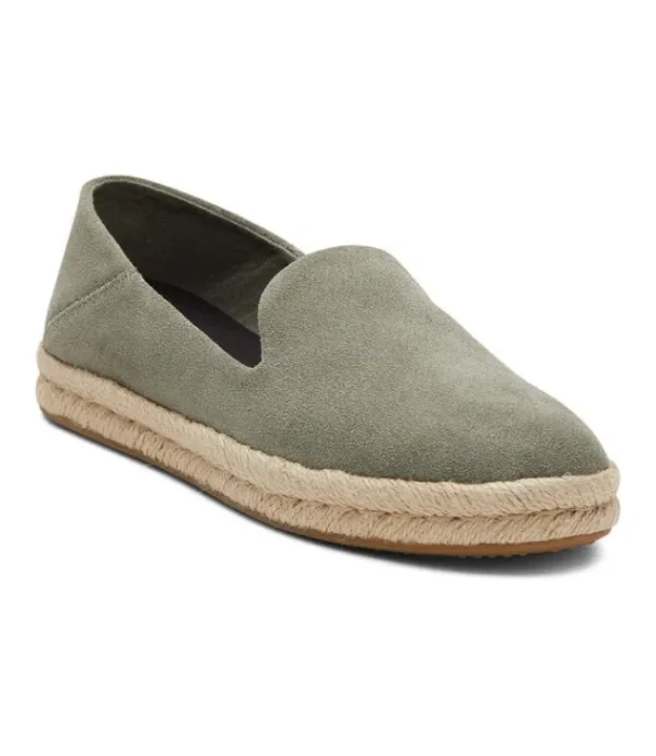 DAMES TOMS Santiago vetiver Grey suede 10020070 3174