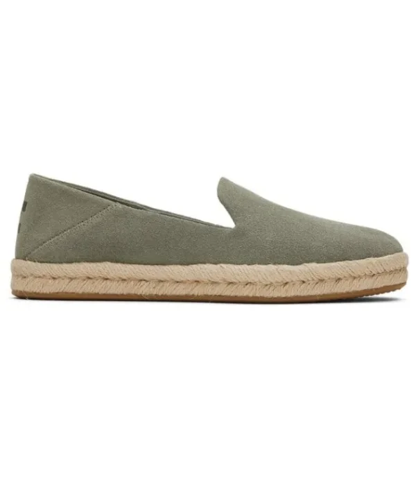 DAMES TOMS Santiago vetiver Grey suede 10020070 3174