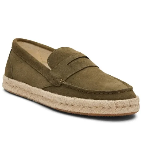 Heren TOMS Stanford Rope 2.0 10019911 Dark Olive Suede 3126