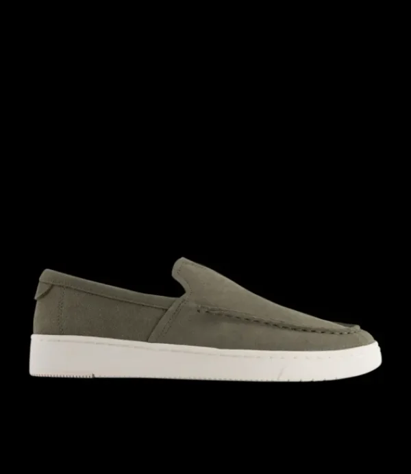 Heren TOMS Trvl Lite LoaferVetiver Grey Suede 10019565 3132