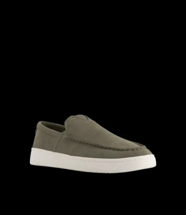 Heren TOMS Trvl Lite LoaferVetiver Grey Suede 10019565 3132