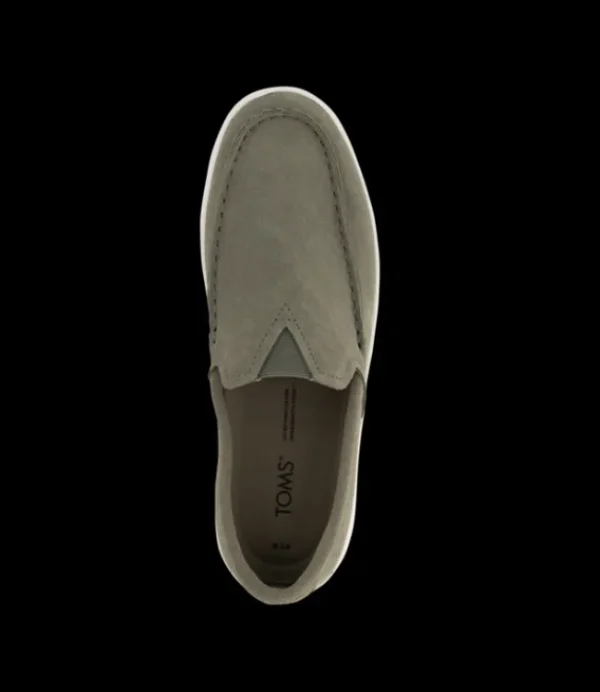 Heren TOMS Trvl Lite LoaferVetiver Grey Suede 10019565 3132