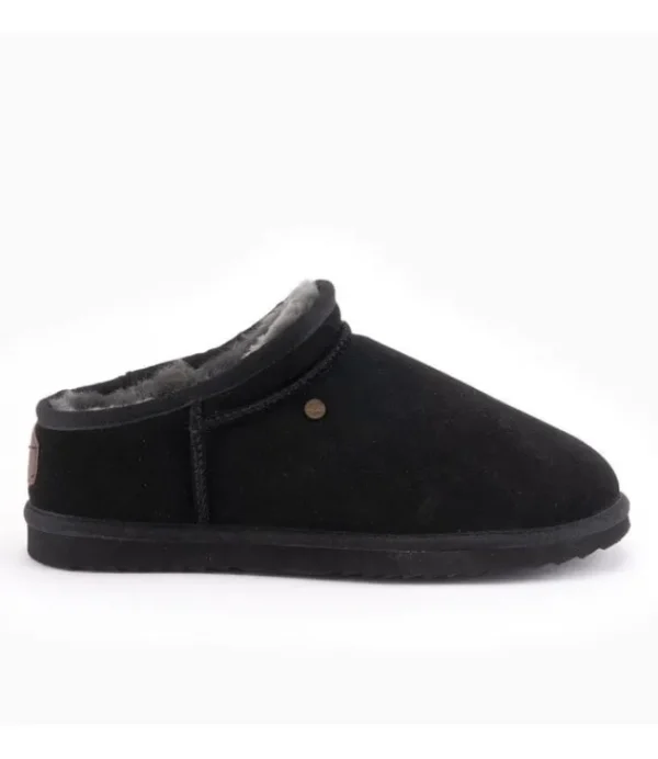 Heren Warmbat Conner suede 99 Black 4064