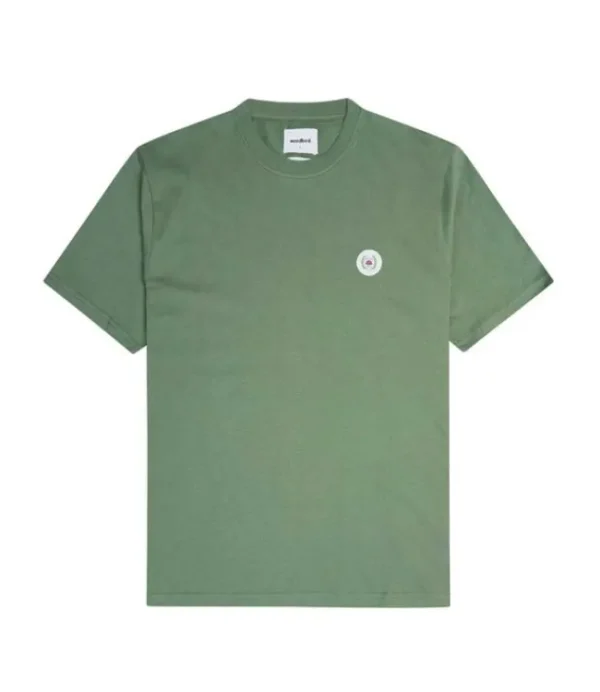 Heren WOODBIRD 2000-400 Our Jarvis Patch Tee Green