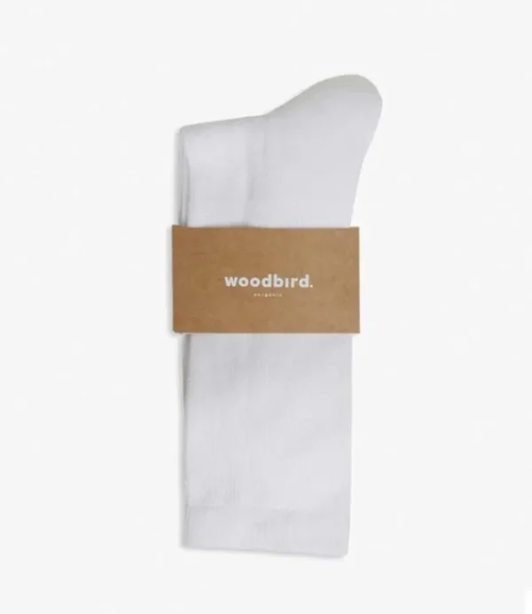 Heren WOODBIRD Socks White 2016-002