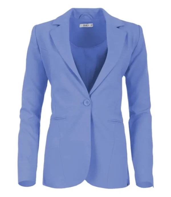 DAMES ZIZO Aricia blazer Spring Blue SP23.ARI.013