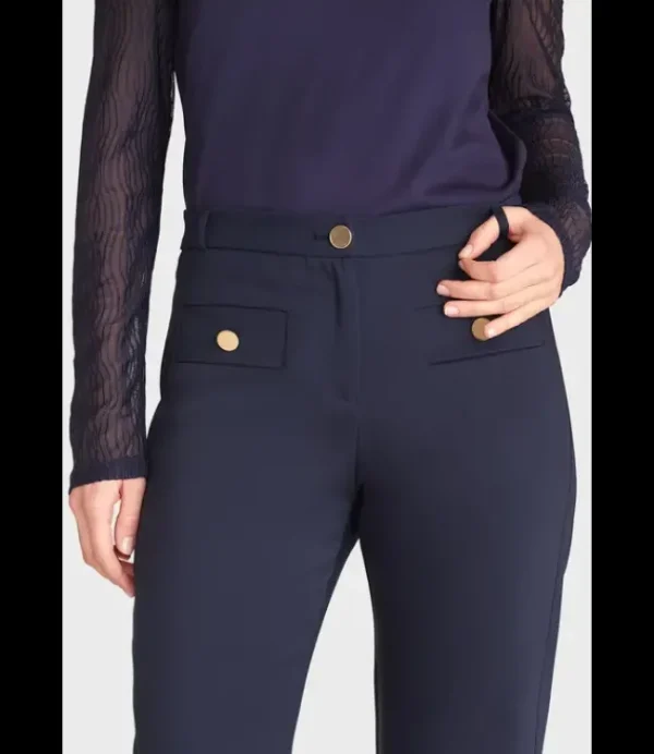 DAMES ZIZO broek Navy Blue