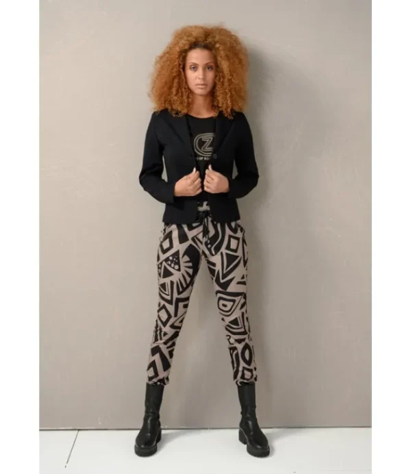 DAMES ZIZO Marlin L32 Broek Symbols FA23.MAR.011