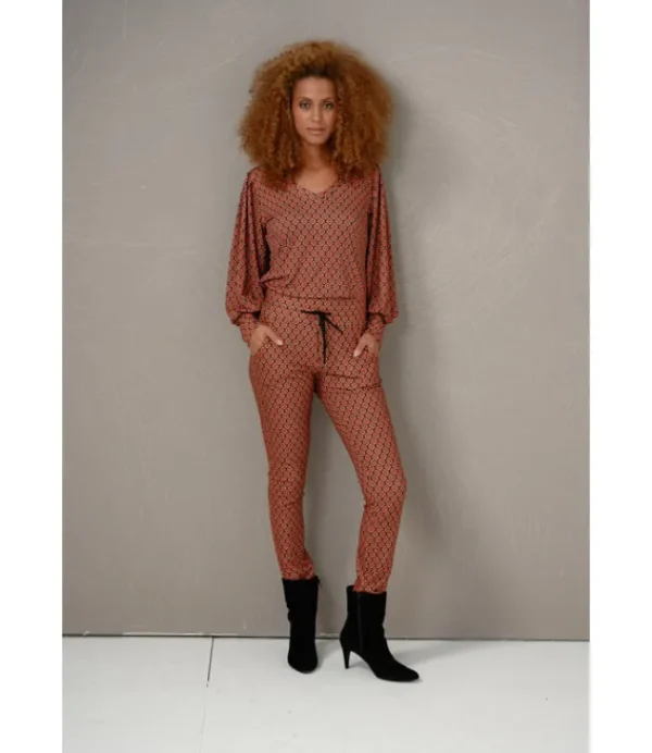 DAMES ZIZO Marlin L32 broek FA23.MAR.011 Orange Eye