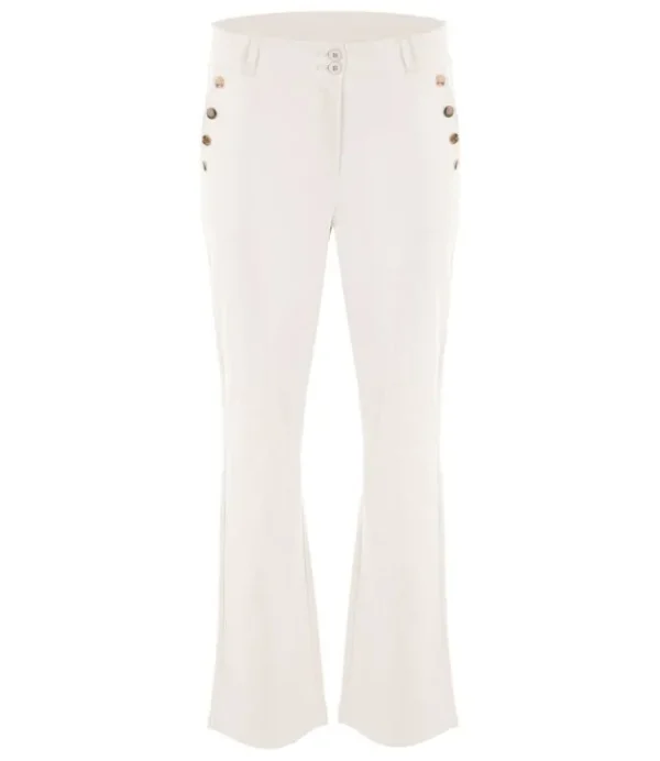 DAMES ZIZO Roxanne-Broek SU23.ROX.006 OOFWHITE